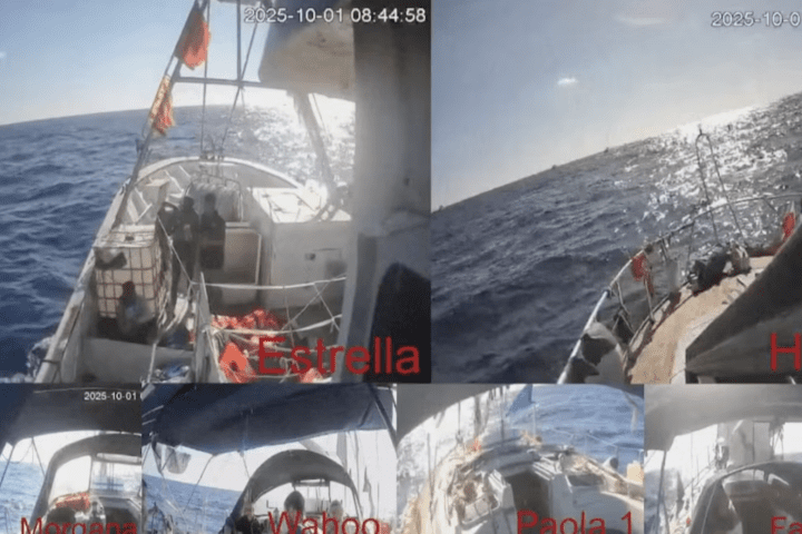 The Israeli Navy has launched an operation against a flotilla carrying humanitarian aid to Gaza