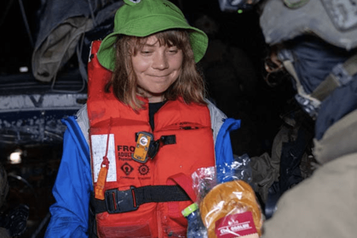 Greta Thunberg Posts About Palestinians, Including Photo of Israeli Hostage